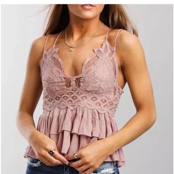 Free People Tops - Adella “Free People “ Top NWOT. SIZE LARGE BUT FITS ANY SMALL MEDIUM